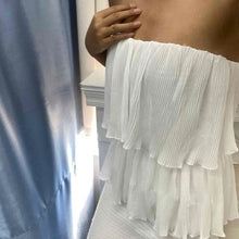 Load image into Gallery viewer, Madison - Langes Kleid mit Falten und Rüschen