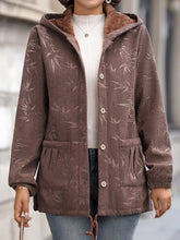 Load image into Gallery viewer, Camilla - Winterjacke mit Blattmotiv