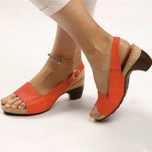 Load image into Gallery viewer, Victoria - Orthopädische Sandalen mit Absatz
