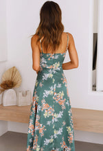 Load image into Gallery viewer, Gretchen - Blumen-Schlitzkleid