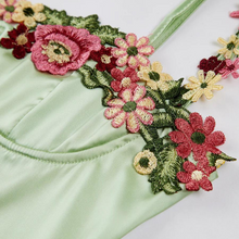 Load image into Gallery viewer, Alicia - Einfarbiges langes Kleid