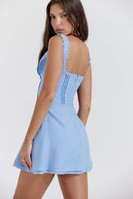 Load image into Gallery viewer, Winty - Schwarzes Sommer Minikleid