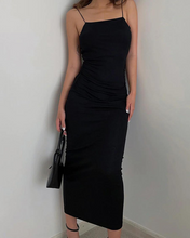 Load image into Gallery viewer, Charina - Sommerliches mittellanges Kleid