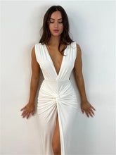 Load image into Gallery viewer, Giovanna - Maxi Avondjurk met Elegante Uitstraling