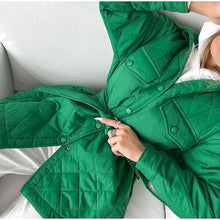 Load image into Gallery viewer, Nikki - Damen Steppjacke Trenchcoat Saisonwechsel