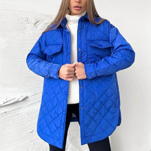 Load image into Gallery viewer, Nikki - Damen Steppjacke Trenchcoat Saisonwechsel