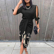 Load image into Gallery viewer, Dina - Mode Kleid mit Blumendruck