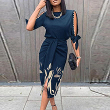 Load image into Gallery viewer, Dina - Mode Kleid mit Blumendruck