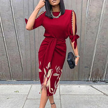 Load image into Gallery viewer, Dina - Mode Kleid mit Blumendruck