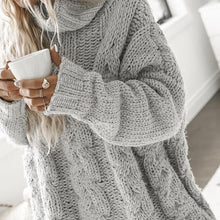 Load image into Gallery viewer, WOLF Pullover mit hohem Kragen - FashionWOLF